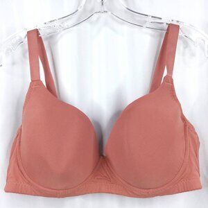 Youmita Lightly Lined Smooth T-Shirt Bra Size 40D Mauve Pink Underwired